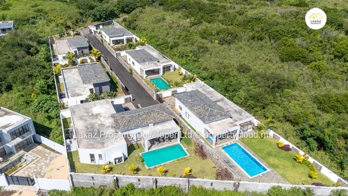 Exclusivitée - Villa 3 chambres, Grand Baie, avec piscine en residence privée 