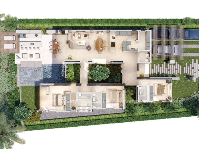 Villa de luxe de  3 chambres à vendre à Roches Noires, - Accessible aux étrangers