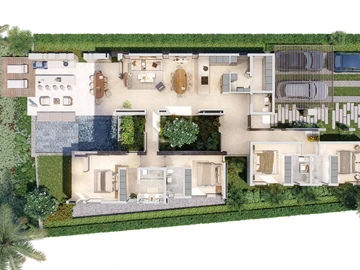 Villa de 3 Chambres