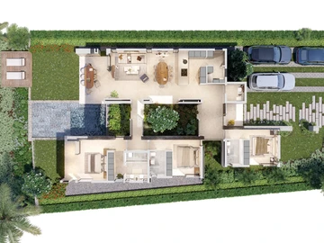 Villa de 3 Chambres