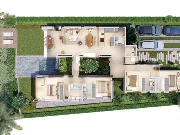 Villa de 3 Chambres