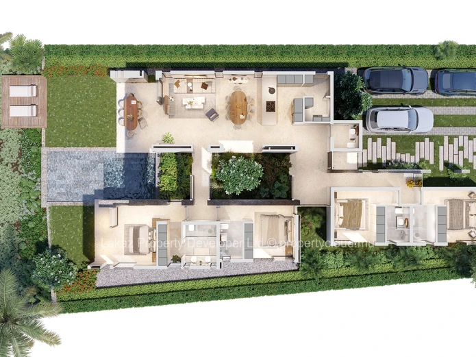 Villa de luxe de  3 chambres à vendre à Roches Noires, - Accessible aux étrangers