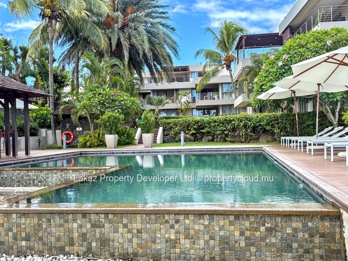 Superbe appartement de 4 chambres en bord de mer à Trou aux Biches
