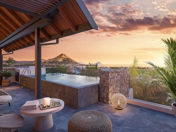 Penthouse de 3 Chambres