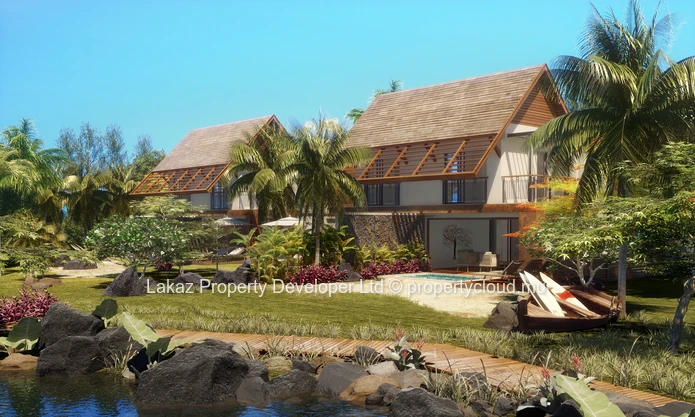 Duplex de Charme à Pointe d'Esny avec Piscine - Achat Étranger