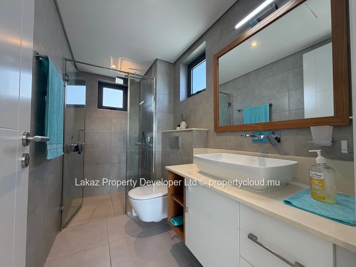 Appartement lumineux, piscine à Pointe aux Canonniers