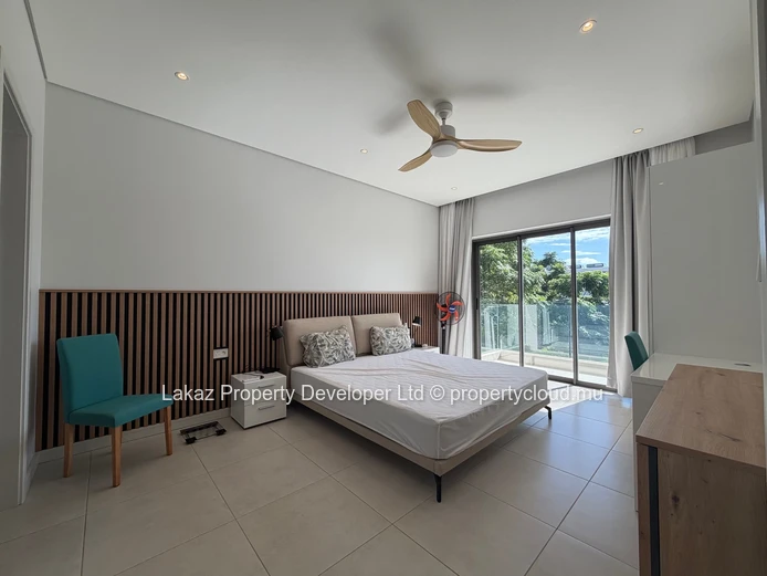 Appartement lumineux, piscine à Pointe aux Canonniers
