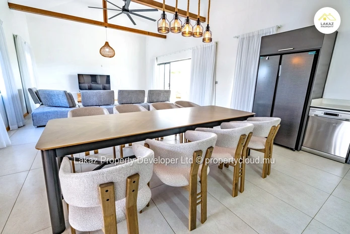 Exclusivitée - Villa 3 chambres, Grand Baie, avec piscine en residence privée 