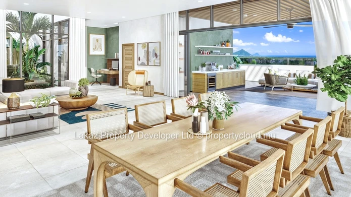 Penthouse d'Exception à Flic en Flac : Accessible aux Étrangers