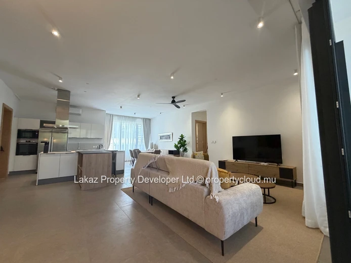 Appartement 3 chambres lumineux  — résidence avec piscine a Pereybere