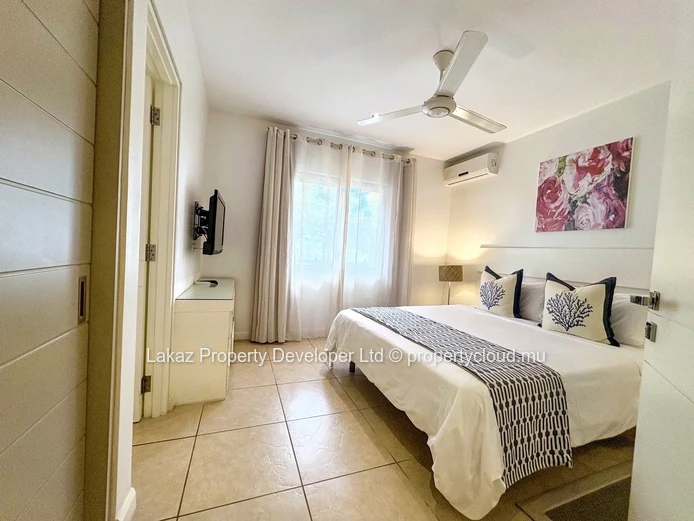 Superbe appartement de 4 chambres en bord de mer à Trou aux Biches