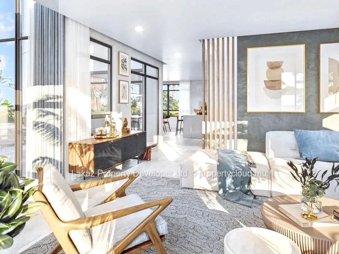 Appartement à Vendre à Flic en Flac : Complexe avec Piscine