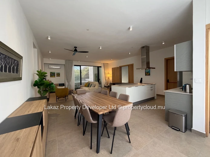 Appartement 3 chambres lumineux  — résidence avec piscine a Pereybere